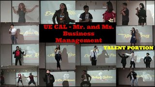 UE Caloocan Mr. and Ms Business Management 2018 - Talent Portion