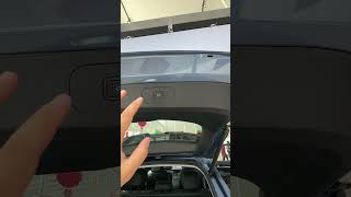 Proton eMAS 7 PHEV boot trunk