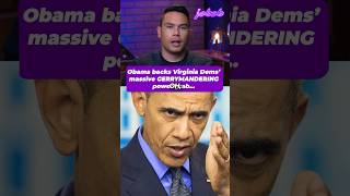 Obama backs Virginia Dems' massive GERRYMANDERING power grab