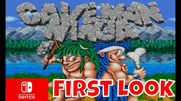 Caveman Ninja for the Nintendo Switch First Look