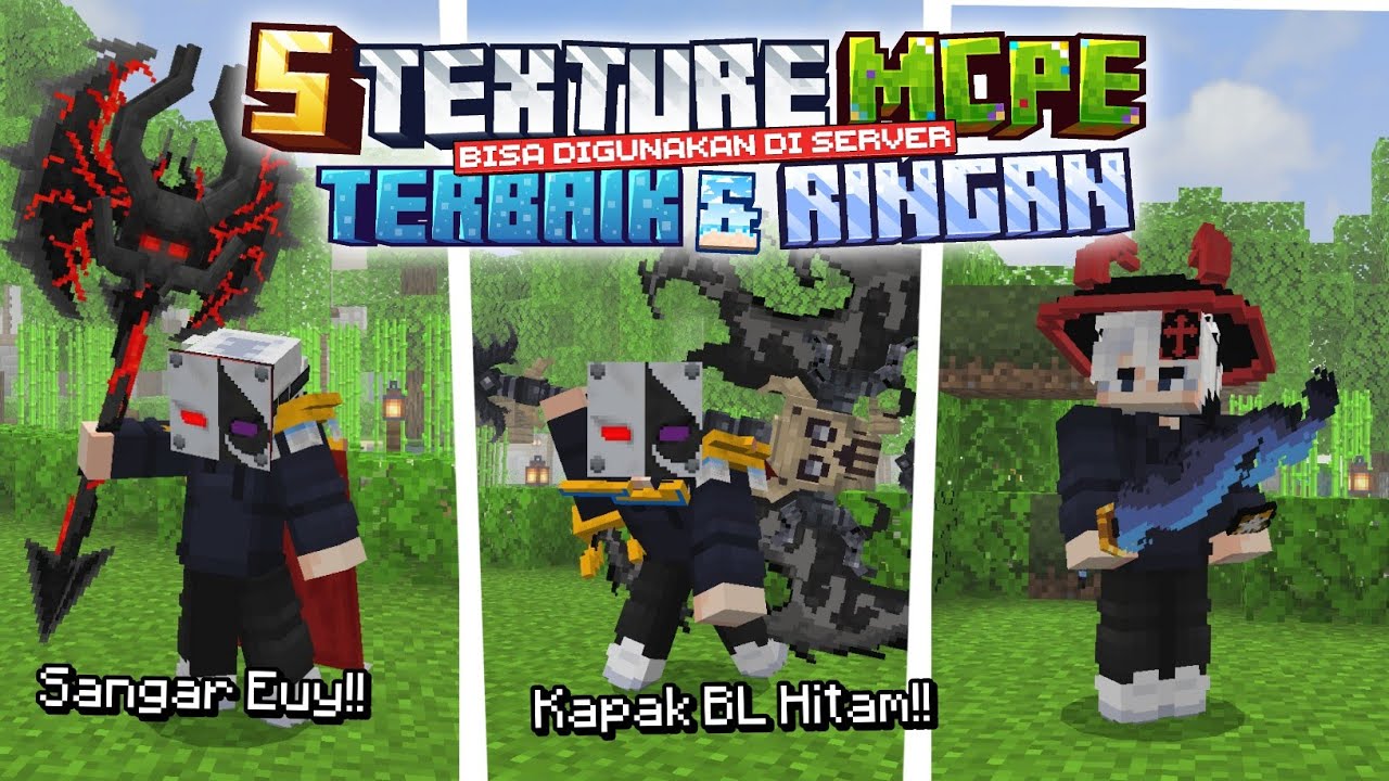 5 Texture Pack MCPE 1.21 Terbaik & Ringan Untuk Survival - YouTube