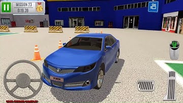 Multi Level 7 Car Parking Simulator #5 - NEW Luxury SEDAN Vehicle Unlocked Android GamePlay FHD