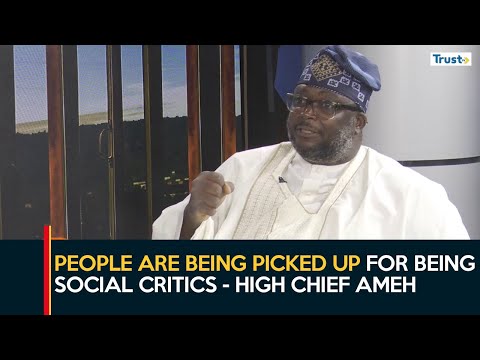 People are being picked up for being social critics- High Chief Peter Ameh  | Daybreak Discussion