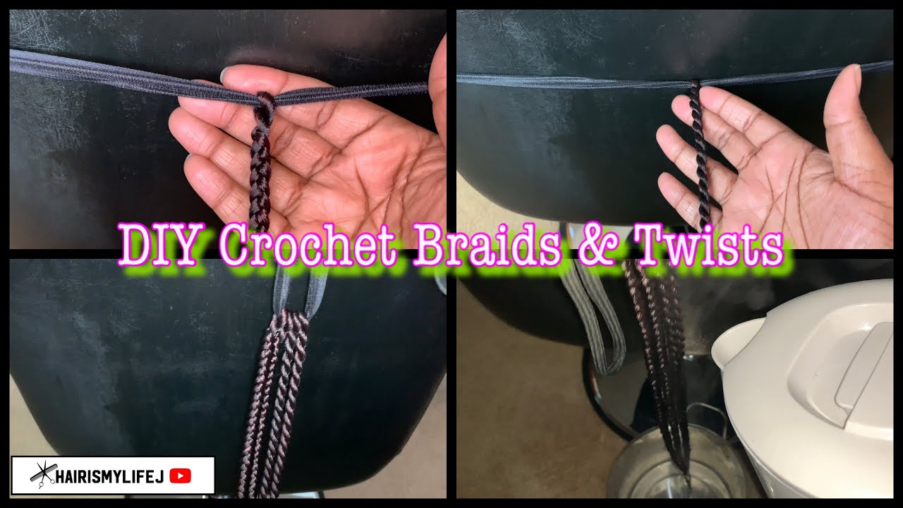 Как вязать крючком косы и жгуты самостоятельно