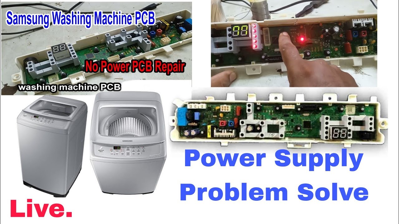 Top Load Samsung | Washing Machine PCB | Supply Problem Solve | 