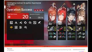 [Arknights Endfield] Contingency Contract: Re-Ignition Risk 20 ( Combustion Combo Team)