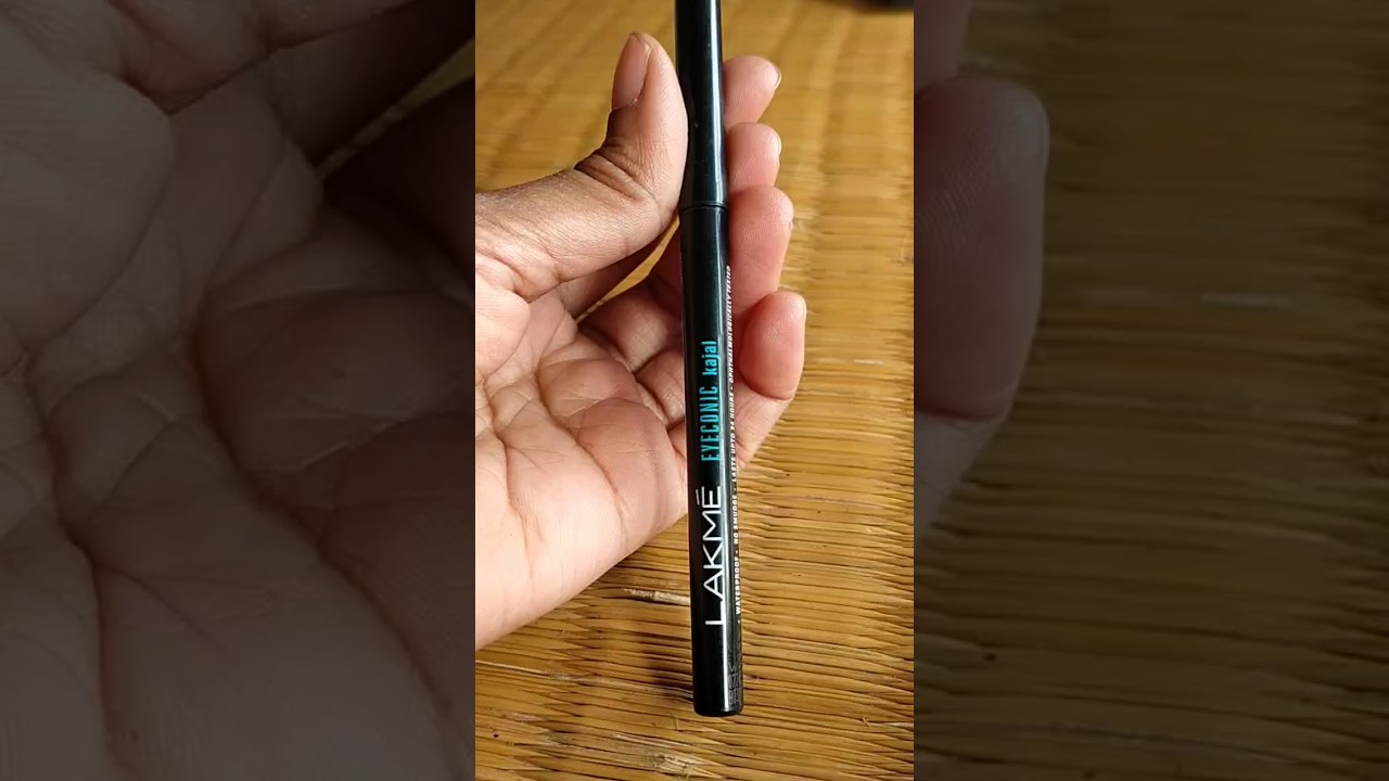 LAKME eyeconic Kajal 24 hrs | Swatch, Review & Demo 