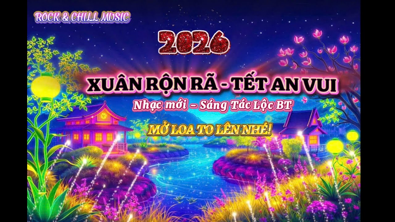 XUÂN RỘN RÃ - TẾT AN VUI. | SÔI ĐỘNG.BASS CỰC ĐÃ