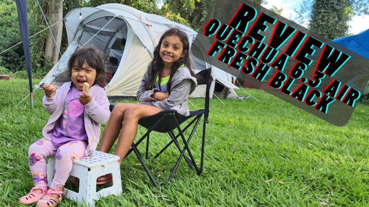 Review of the Quechua 6.3 Air Seconds Fresh Black Tent - New
