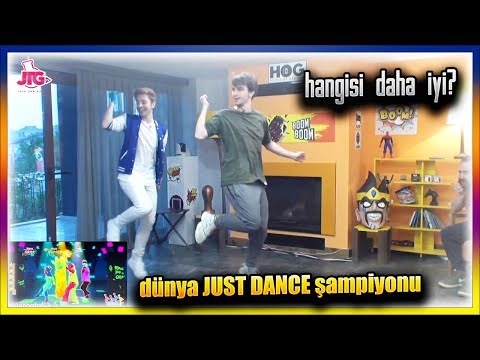 BERKCAN GÜVEN JUST DANCE DÜNYA ŞAMPİYONUYLA KAPIŞIYOR HOG Boom Boom Ünlüleri vs Nogger