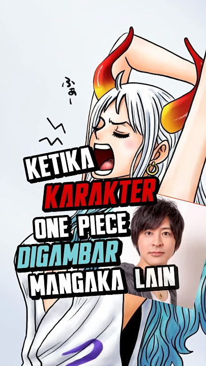 Karakter one piece pernah digambar oleh Mangaka lain!! | #onepiece#short