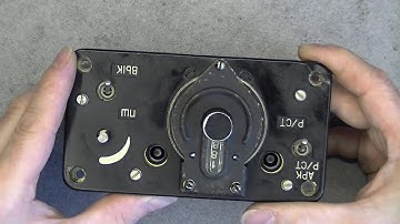 Soviet avionics: radio frequency selector panel "Blok 11"