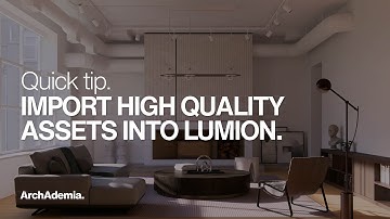 Importing High Quality Models – SketchUp & Lumion