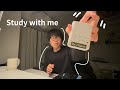 Study with me👨🏻🎓📚|冬休みも勉強がんばろう‼︎(2 hrs)