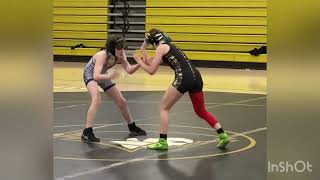 Girl Pins Boy Wrestling- Madison Birth Wrestling