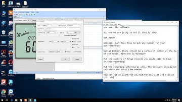 How to use recording function of Tekcoplus SLM 25