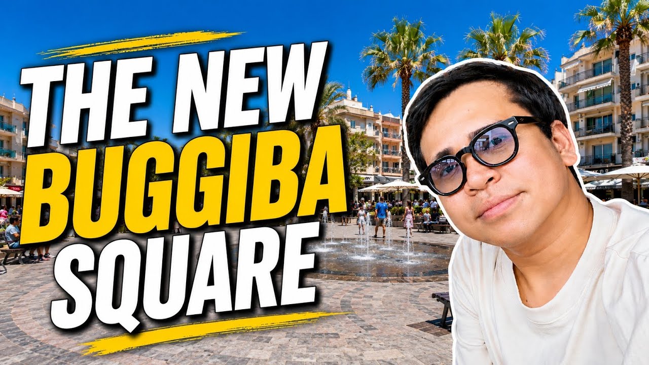 Bugabba I Visited Malta's NEW Bugibba Square! 🇲🇹 Here's What It Looks Like Now ...