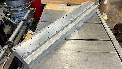 CNC Router Build Part 2 Gantry Beam Lost Foam Casting