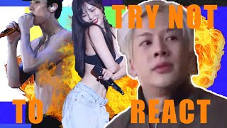 TRY NOT TO REACT KPOP