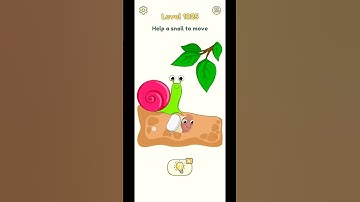 DOP 2 Level 1025 Walkthrough - "Help a snail to move" #shorts