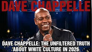 Dave Chappelle: The Unfiltered Truth About White Culture in 2026