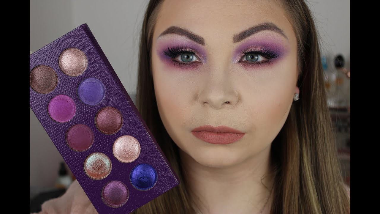 Revolution Pro Rock and Royal Palette Swatches Review & Tutorial