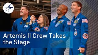 Artemis II Crew Rocks Red Rocks