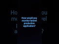 how would you monitor laravel production application