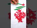 How to make paper flower stick #shorts#shortsvideo #artascraft