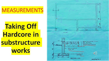How To Accurately Quantify Hardcore| Taking Off Quantities of hardcore