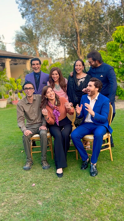 Dayan behind the scenes Ahsankhan Mehwishhayat hiramani Afsheenhayt shamlykhan Sohilsameer #everyone