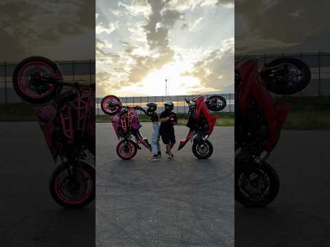 В конце жестко уронил 😦 #стант #смешно #stunt #funny #crazy #crash #bikelife #bikergirl