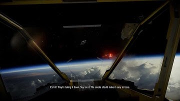 Killzone: Shadow Fall - Chap 8 The Dead: Follow Dropship Into Helghan Atmosphere Sequence, Echo