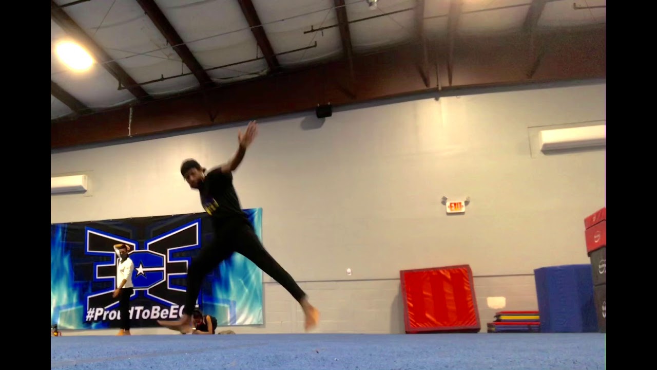 Tang Double air windmill and variation