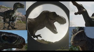 Jurassic World Dinosaurs Animations Test