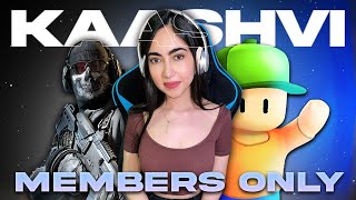 Playing with Members! | Stumble Guys, CODM and more with Kaash?