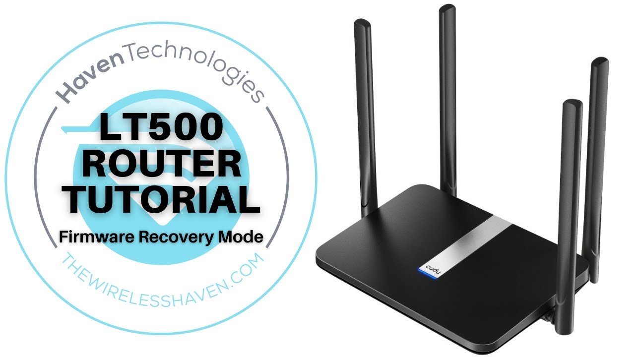The Wireless Haven - LT500 Router Firmware Recovery Tutorial - YouTube