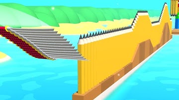 Flying Cut! Satisfying and Relaxing ASMR Slicing Gameplay Video