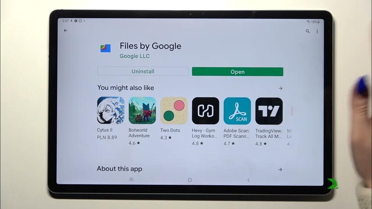 How to Clean Storage on SAMSUNG Galaxy Tab S7 FE Remove Junk Files YouTube
