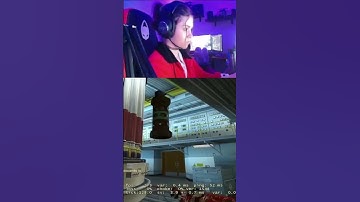 The girl plays incredibly in CS GO