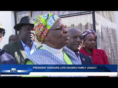 PRESIDENT HONOURS HAUSIKU LEGACY - nbc