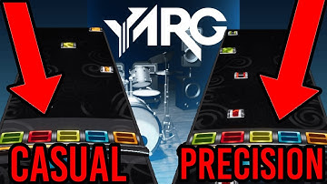 YARG - Casual VS. Precision Mode (Side By Side)