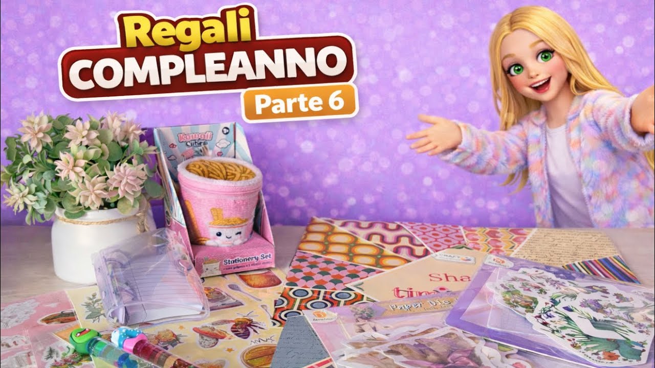 🗒️Pt6! REGALI compleanno HAUL! 20/02/2026