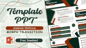 TEMPLATE PPT || SEMINAR PROPOSAL || SKRIPSI || PRESNTASI || TESIS || 2