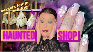 I THINK OUR SHOP IS HAUNTED!!! + MORE SALON GHOST STORIES &amp; CUTE GHOSTLY NAIL ART