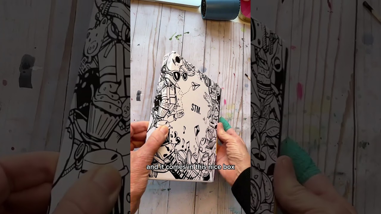 Мой новый календарь/скетчбук! 