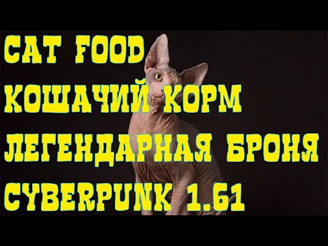 ║1.61║ Cyberpunk 2077 - Кошачий корм и легендарная броня