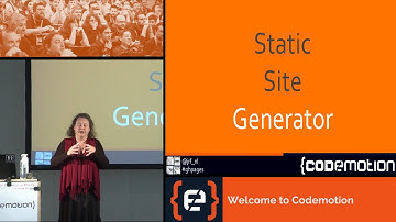 Promote your open source project with GitHub Pages - J. Reinders Folmer - Codemotion Milan 2017