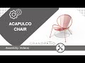 How to assemble the acapulco chair  grand patio