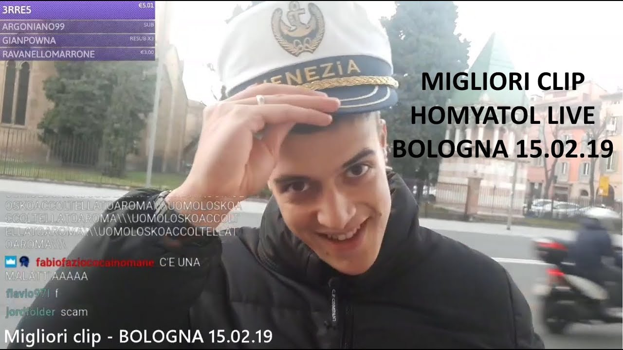 Homyatol live - MIGLIORI CLIP BOLOGNA 15.02.19